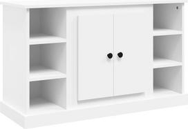 „vidaXL“ komoda, balta, 100 x 35,5 x 60 cm, iš kompozicinės medienos