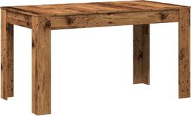 „vidaXL“ valgomojo stalas, senovinio medžio imitacija, 140 x 74,5 x 76 cm, pagamintas iš medžio