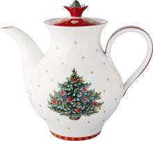 „Villeroy & Boch“ – „Toy's Delight“ kavos puodelis, spalvingas, tinkamas naudoti mikrobangų krosnelėje, kalėdinė dekoracija, patiekimo puodelis, kalėdiniai indai, aukščiausios kokybės porcelianas
