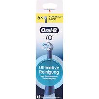 Oral-B Braun Oral-B iO Ultimate Clean 6-pack, black brush heads, superior plaque removal 8700216194693