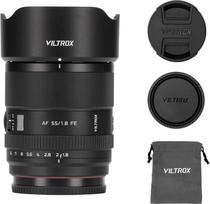 „VILTROX AF 55 mm F1.8 EVO FE“ pilno formato objektyvas, skirtas „Sony E“ jungčiai