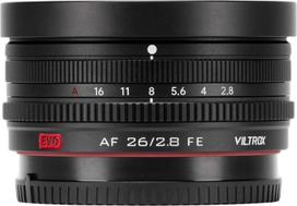 „VILTROX“ 26 mm F2.8 EVO „Pancake“ objektyvas, skirtas „Sony E“ | AF 26 mm f/2.8 FE, „Pancake“ tipo autofokusinis pilno formato objektyvas, skirtas „Sony A7IV“, „ZV-E10 II“, „A7C II“, „A7RV“, „A7III“, „A93“, „ZVE1“ ir „A9 II“