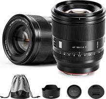 „VILTROX“ 56 mm F1.2 FE objektyvas, skirtas „Sony“ E-mount fotoaparatams, APS-C automatinio fokusavimo objektyvas, standartinis objektyvas su didele diafragma, skirtas „Sony“ a7SII, a7I, a7RIII, a7V, a7RIV, a5100, a6000, a6100, a6300, a6400, a6500, a66600