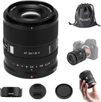 „VILTROX“ 55 mm F1.8 EVO Z fotoaparato objektyvas su „Nikon“ Z jungtimi; pilno kadro fotoaparatų objektyvai su didele diafragma, automatiniu fokusavimu ir APO konstrukcija, skirti „Nikon“ ZFC, Z50II, Z50, Z30, ZR, ZF, Z9, Z8, Z7II, Z6II ir Z5II modeliams