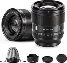 „VILTROX“ 56 mm F1.2 XF objektyvas, skirtas „Fuji X“-montavimo fotoaparatams, APS-C automatinio fokusavimo objektyvas, standartinis objektyvas su didele diafragma, suderinamas su „Fuji X-T1“, „X-T2“, „X-T3“, „X-T4“, „X-T10“, „X-T20“, „X-T30“, „XT30II“ ir