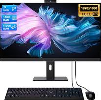 „Viskas viename“ kompiuteris su 27 colių ekranu, „Core i7“ procesoriumi (iki 3,0 GHz), 512GB SSD, 16GB RAM, pasukamu ekranu, paslėpta internetine kamera, „Wi-Fi 6“ dviejų dažnių ryšiu ir „Bluetooth 5.3“ – idealiai tinka namų biurui, vaizdo montavimui ir