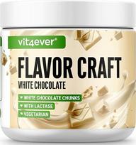 „vit4ever“ skonio milteliai – 250 g – su šokolado gabaliukais – baltasis šokoladas