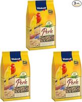 „Vitakraft Canary Bead“, kanarėlių lesalas su vitaminais ir mineralais, su grūdais ir sėmenimis, be pridėto cukraus (1 x 1 kg) (3 vnt. pakuotė)