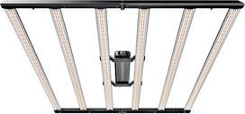„VIVOSUN LumaLight“ 750 W LED auginimo lempa, visos spektro spalvos su dideliu PPFD | Galinga augalų lempa su reguliuojamu apšvietimo intensyvumu, puikiai prasiskverbianti pro lapiją, skirta augimui ir žydėjimui auginimo palapinėje, 150 x 150 cm