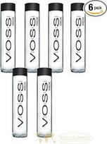 „Voss Water“ gazuotas vanduo, 6 vnt. po 800 ml, stikliniai buteliai