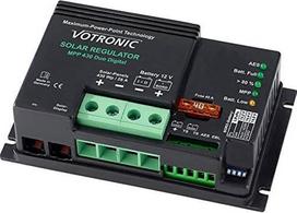 „Votronic MPP 430 Duo“ skaitmeninis saulės energijos įkrovimo reguliatorius, skirtas 2 baterijoms