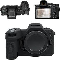 „VOVMOEYA“ priedų rinkinys, skirtas „Nikon Z6III“: 2 vnt. fotoaparato dėklai, skirti „Nikon Z6III“ ir „Z6III“ ekrano apsaugai, 1 vnt. „Z6III“ „hot shoe“ dangtelis, 1 vnt. „Z6III“ silikoninis fotoaparato dėklas; puikiai tinka 6,35 mm storio fotoaparatams