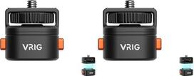 „VRIG Claw Mini“ greitojo tvirtinimo plokštelė su trikoju stovu ir QR tvirtinimo mechanizmu – fotoaparato adapterio tvirtinimo rinkinys su 1/4 colio sraigtu, skirtas veiksmo kameroms, „Insta360 X5/X4/X4 Air“, „DJI Osmo 360“ (2 vnt. rinkinys)