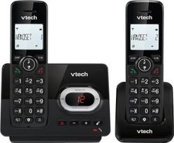 „VTech CS2051“ bevielis telefonas su automatiniu atsakikliu ir 2 rageliais, „ECO+“ režimas, telefonas vyresnio amžiaus žmonėms, fiksuotojo ryšio telefonas, skambučių blokavimas, laisvų rankų funkcija, dideli mygtukai, 1 eilutės ekranas, juodos spalvos