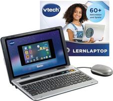 „VTech Genio“ mokomasis kompiuteris – vaikų nešiojamasis kompiuteris su 40 mokomųjų žaidimų, skirtas vaikams nuo 5 metų