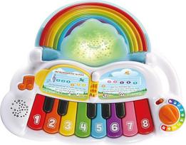 „VTech“ „Baby Rainbow“ klaviatūra – kūdikių pianinas, spalvingas