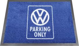 „VW“ kilimėlis, 70 x 50 cm – tik automobilių stovėjimui / mėlynas