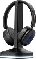 „Wantek“ belaidės ausinės su mikrofonu, „Bluetooth“ ausinės su įkrovimo stotele, belaidės ausinės su mikrofonu ir USB raktu, skambučių centro ausinės, skirtos kompiuteriui, nešiojamajam kompiuteriui, „Teams“, „Office“, „Zoom“ | Belaidės ausinės su įkrovim