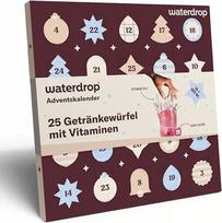 „waterdrop®“ Advento kalendorius 2026 – Gėrimas iš miltelių be cukraus – 25 langeliai
