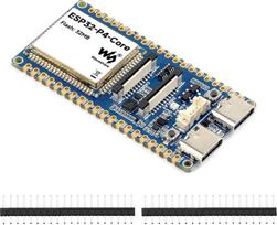 „Waveshare ESP32-P4-Core“ – aukštos našumo plėtros plokštė, sukurta remiantis „ESP32-P4“ pagrindu, turinti 32 bitų „RISC-V“ dviejų branduolių ir vieno branduolio procesorius, palaiko USB OTG 2.0 HS