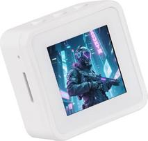 „Waveshare“ ESP32-C6 1,54 colio LCD ekrano plėtros plokštė, 240 x 240 skiriamoji geba, 262 tūkst. spalvų, palaiko du mikrofonus, 2,4 GHz „Wi-Fi 6“ ir „BLE 5“, be jutiklinio valdymo, be baterijos