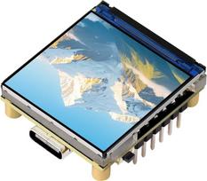 „Waveshare“ ESP32-C6 1,3 colio LCD ekrano plėtros plokštė su jungties lizdu, 240 x 240 pikselių, 262 tūkst. spalvų, palaiko „Wi-Fi 6“ ir „BLE 5“