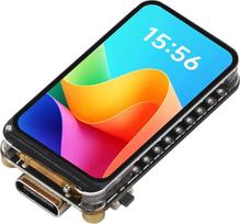 „Waveshare“ ESP32-C3 1,47 colio LCD ekrano plėtros plokštė, 32 bitų vienbrandis RISC-V procesorius, 172 x 320 skiriamoji geba, 262 tūkst. ekrano spalvų, palaiko 2,4 GHz „Wi-Fi“ ir „BLE 5“, be iš anksto prilituotų komponentų