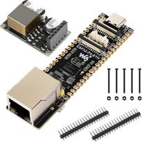 „Waveshare“ ESP32-P4-POE-ETH-NH – aukštos našumo plėtros plokštė, sukurta remiantis „ESP32-P4“ mikrovaldikliu, su 100Mbps RJ45 Ethernet prievadu, be iš anksto pripajustų jungčių