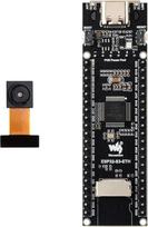 „Waveshare“ ESP32-S3 ETH plokštė, RJ45, „Wi-Fi“ ir „Bluetooth“, 240 MHz, „Type-C“, TF lizdas, su CAM