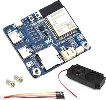 „Waveshare“ ESP32-S3 RGB matricos valdiklio plokštė, integruotas dviejų mikrofonų masyvas, palaiko 2,4 GHz „Wi-Fi“ ir „Blue-T 5“ (BLE), palaiko AI balso sąveiką