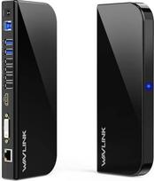 „WAVLINK“ USB 3.0 universali nešiojamojo kompiuterio doko stotis su dviem HDMI monitoriais, skirta „Mac“ ir „Windows“ sistemoms, suderinama su naujuoju „MacBook Neo“ (dvigubas vaizdo išėjimas: HDMI/DVI/VGA, Gigabit Ethernet, garso išėjimas, 6 USB prievada