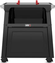 „Weber Premium“ stovas, skirtas visiems „Lumin“ elektriniams griliams, tvirtas ir stabilus, uždara spintelė su atvira lentyna, suderinamas su „Works“ sistema, juodos spalvos (3401232)