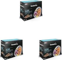 „Weber“ medienos granulės – alksnio mediena (8 kg), puikiai tinka žuvies rūkymui, 100 % natūralios medienos granulės, ES produktas, pagamintos laikantis tvarumo principų, FSC sertifikuota mediena (18290) (3 vnt. pakuotė)