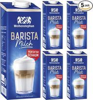 „Weihenstephan Barista Milk“ 1000 ml, 5 buteliai, parduodami „Pufai Grocery“