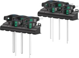 „Wera Imperial 1 05023451001 454/10 HF“ 10 vnt. kryžminės rankenos atsuktuvų rinkinys (coliai)