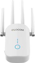 „Wi-Fi“ signalo stiprintuvas, „WLAN“ kartotuvas, 1200Mbit/s, dviejų dažnių, su 4 antenomis, lengvas nustatymas hjpdkjghwsddcaa