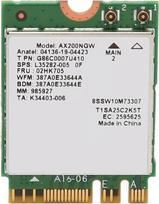 „WiFi 6 AX200NGW M.2 2230“ belaidžio tinklo plokštė, dviejų dažnių, 802.11AX, 2,4 GHz – 574Mbps, 5 GHz – 2400Mbps, BT5.2 „WiFi“ M.2 „WiFi 6“ plokštės, tinklo adapteris, skirtas 10, 11, 64 bitų sistemoms