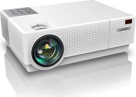 „WiFi 6“ ir „Bluetooth“ projektorius, „YABER 250“, ISO liumenų, „Full HD 1080P“, namų kino sistema