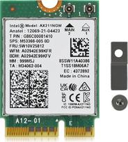 „WiFi 6E“ plokštė AX211NGW M.2 CNVio2, 5400Mbps, trijų dažnių (2,4/5/6 GHz), „Bluetooth 5.3“, „MU-MIMO“ „WiFi“ adapteris, skirtas nešiojamiesiems kompiuteriams su „Intel“ 12-osios kartos ir naujesniais procesoriais, „Windows 10/11“ 64 bitų