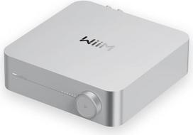 „WiiM Amp“ srautinio perdavimo stiprintuvas pasyviems garsiakalbiams su HDMI ARC, sidabrinis