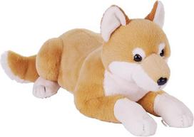 „Wild Republic“ „Earthkins“ dingo minkštas žaislas, 38 cm, pagamintas iš perdirbtų plastikinių butelių, ekologiškas