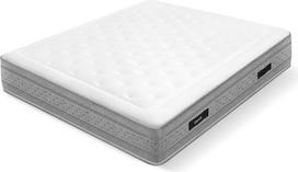 „WIN REST“ 135 x 190 cm dvipusis spyruoklinis čiužinys su „Memory Foam“ putomis, modelis „Samyn“, aukštis 29 cm, vidutinio kietumo „Cloudfoam“ putos, elastingas audinys, hipoalerginis