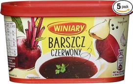 „Winiary“ „Barszcz“ – lenkiška burokėlių sausa sriuba, 5 vnt. po 170 g pakuotė