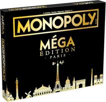 „Winning Moves“ „Monopoly Mega Paris Gold“ prancūzų kalba – prabangus stalo žaidimas, skirtas vaikams nuo 8 metų + „Iconic“ – stalo žaidimas 2–6 žaidėjams