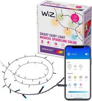 „WiZ RGBIC“ išmaniosios LED girliandos: 160 LED lempučių, 16 milijonų spalvų + baltos atspalvių, 8 apšvietimo zonos, prisijungimas prie „Wi-Fi“, valdymas balsu per programėlę, suderinamos su „Google Home“ ir „Alexa“