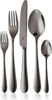 „WMF Sitello“ stalo įrankių rinkinys 6 asmenims, „Midnight Edition“, 30 dalių rinkinys, „Monobloc“ peilis, poliruotas „Cromargan“ nerūdijantis plienas, kalto paviršiaus, ergonomiški, blizgūs