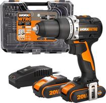 „WORX WX352.4“ akumuliatorinis plaktuvinis gręžtuvas, 20 V, bešepetėlis variklis, 60 Nm