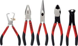 „WÜRTH“ replių rinkinys, 5 vnt., zang-sort-schwarz/rot-5tlg 071501 560961 1