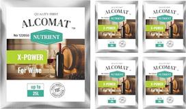 „X-Power“ mielių maistinė medžiaga, skirta fermentacijos mielėms, turinti daug azoto ir tiamino, praturtinta mineralais ir vitaminais – iki 25 l alaus, 5 x 5 g