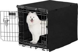 „X-ZONE PET“ dviejų durų šunų narvo dangtis – poliesterinis šunų narvo dangtis (tinka 24", 30", 36", 36" ir 16,5" vieliniams narvams)